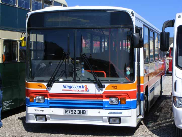 Stagecoach Red & White Volvo B10M Alexander PS 792